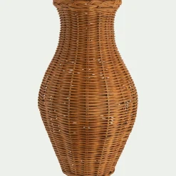 Vase classique en rotin H36cm - naturel