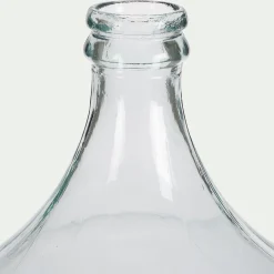Vase dame-jeanne en verre H57cm - transparent