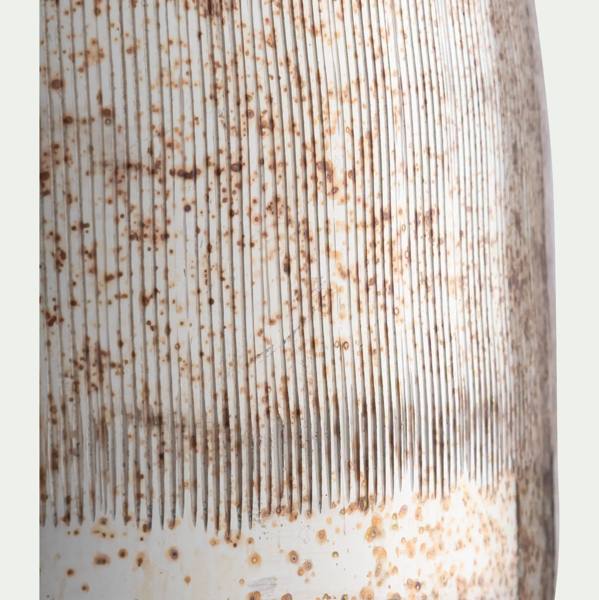 Vase en verre H22cm - doré