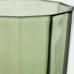 Verre à pied en verre 25cl - vert