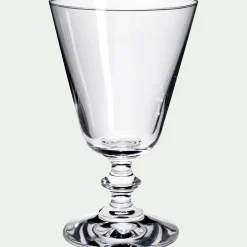 Verre à pied en verre 24cl - transparent