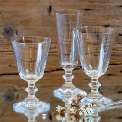 Verre à pied en verre 19cl - transparent