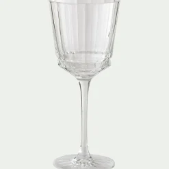 Verre à vin en cristallin 25cl - transparent
