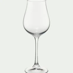 Verre a pied en verre 25cl - transparent