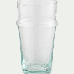 Verre marocain en verre recyclé 30cl - transparent