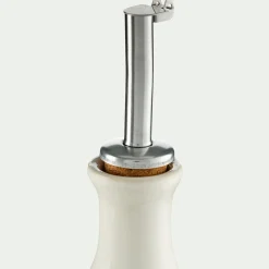 Vinaigrier en céramique - blanc