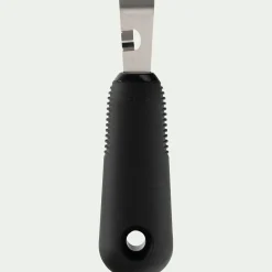 Zesteur canneleur en inox - noir